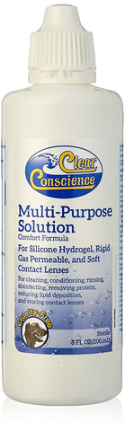 Clear Conscience Multi-Purpose Solution Comfort Formula-3 Oz