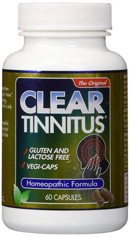 Clear Tinnitus Homeopathic Formula-60 Capsules