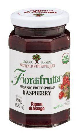 Rigoni di Asiago Fruit Spread, Organic, Raspberry - 250 Grams