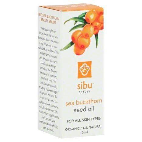 Sibu Beauty Seed Oil, Sea Buckthorn - 10 Milliliters