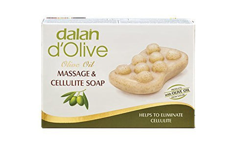 Dalan D'Olive Massage & Anti-Cellulite Soap-5.3 Oz
