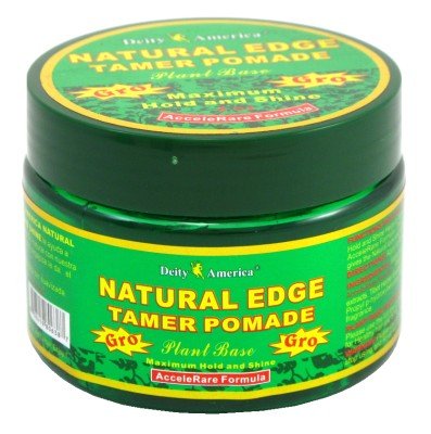 Deity America Natural Edge Tamer Pomade Plant Base Maximum Hold & Shine-4 Oz
