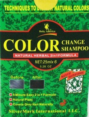 Deity America Color Change Shampoo Natural Black Rinse-5.28 Oz