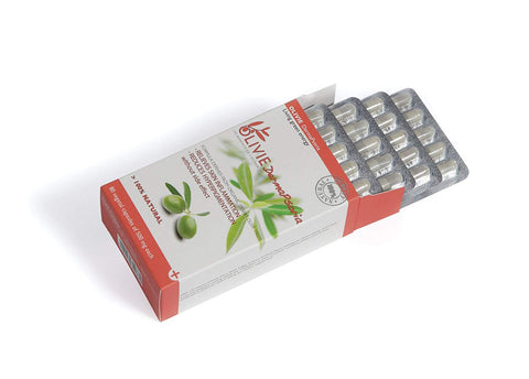 Olivie Dermapsoria Formula From Organic Desert Olive Trees 500 Mg-80 Vegetal Capsules
