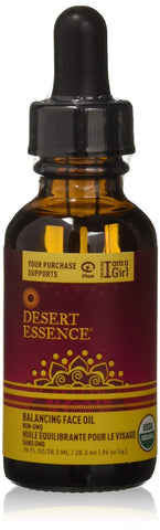 Desert Essence Balancing Face Oil With Pomegranate & Jojoba Oil-0.96 Oz