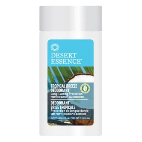 Desert Essence Tropical Breeze Deodorant-2.5 Oz