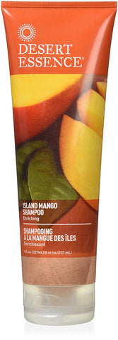 Desert Essence Island Mango Shampoo-8 Oz