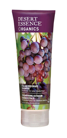 Desert Essence Organics Italian Red Grape Shampoo-8 Oz