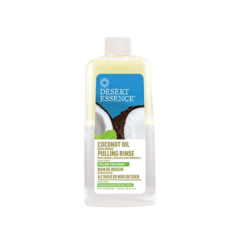 Desert Essence Coconut Oil Pulling Rinse-8 Oz