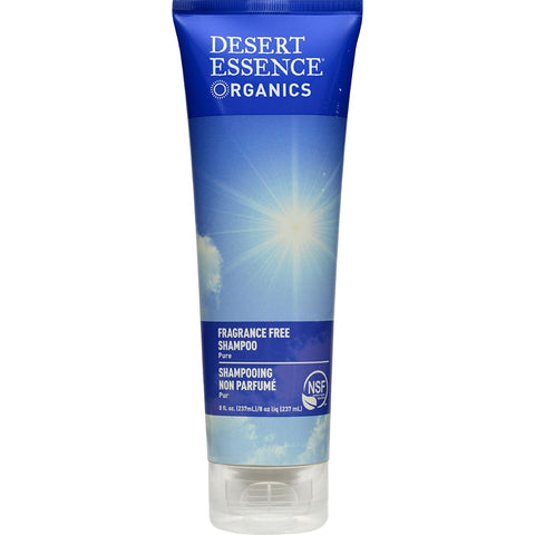 Desert Essence Organics Fragrance Free Shampoo-8 Oz