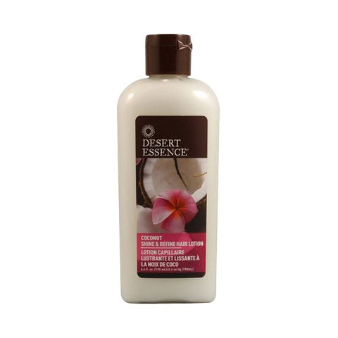 Desert Essence Coconut Shine & Refine Hair Lotion-6.4 Oz