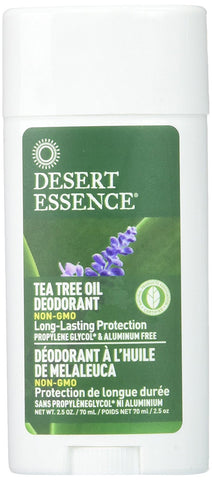 Desert Essence Tea Tree Oil Deodorant -2.5 Oz