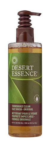 Desert Essence Thoroughly Clean Face Wash Original-8.5 Oz