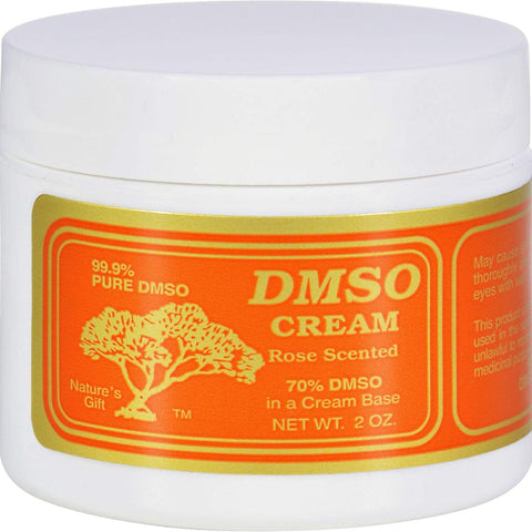 Nature's Gift Dmso Cream 99% Pure Rose Scented-2 Oz