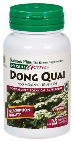 Natures Plus Dong Quai 250 mg-60 Vegetable Capsules