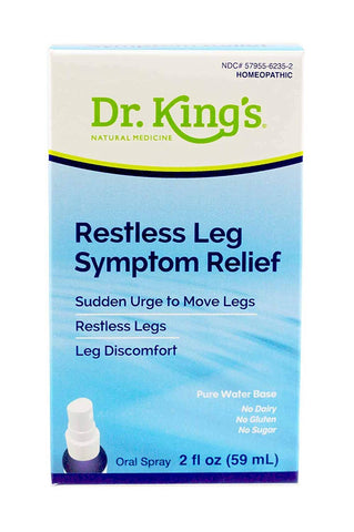 King Bio Restless Leg Symptom Relief Homeopathic Spray-2 Oz