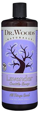 Dr.Woods Lavender Castile Soap-32 Oz