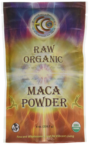 Earth Circle Organics Raw Organic Maca Powder-8 Oz