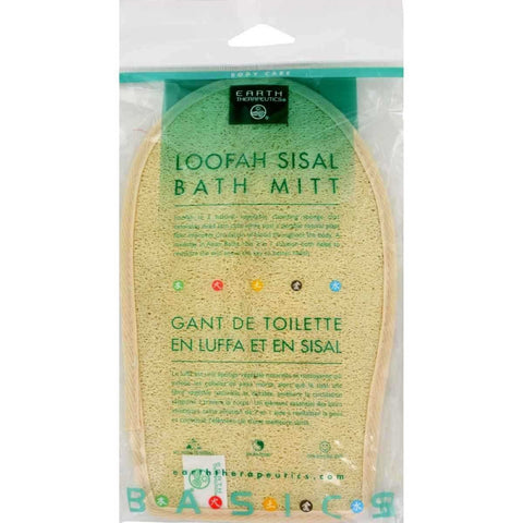 Earth Therapeutics Loofah Sisal Bath Mitt