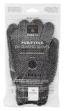 Earth Therapeutics Purifying Exfoliating Gloves With Medicinal Bamboo Charcaol