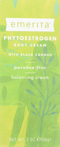 Emerita Phytoestrogen Body Cream With Black Cohosh-2 Oz