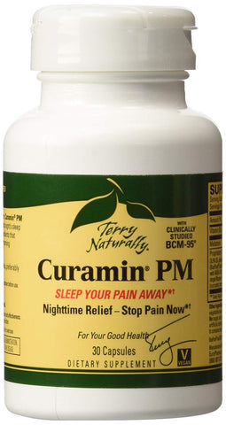 Terry Naturally Curamin Nighttime Pain Relief-30 Capsules