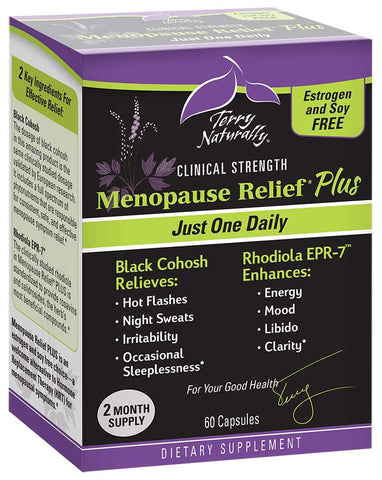 Terry Naturally Menopause Relief Plus Just One Daily-60 Capsules