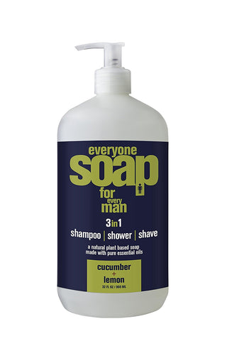 Everyone Soap For Every Man 3 In 1 Cucumber & Lemon-32 Oz