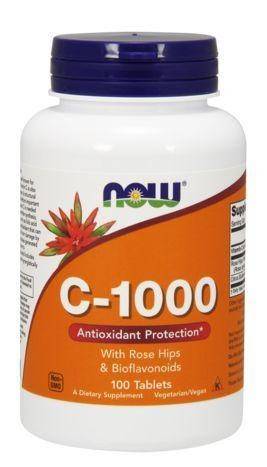 Now C-1000, Veg Capsules - 100 Count
