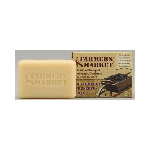 Farmers Market Blackberry Preserves Soap-5.5 Oz