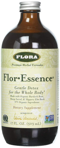 Flora Flor Essence Gentle Detox For The Whole Body-17 Oz