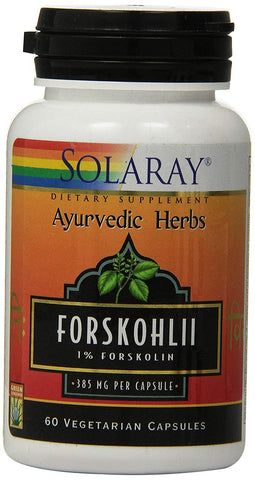 Solaray Forskohlii 385 Mg Per Capsule Ayurvedic Herbs-60 Vcaps