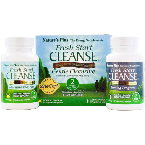 Natures Plus Fresh Start Cleanse Gentle Cleansing 2 Week Program-60 Vegeterian Capsules