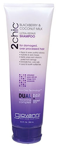 Giovanni 2Chic Ultra Repair Shampoo Blackberry & Coconut Milk-8.5 Oz
