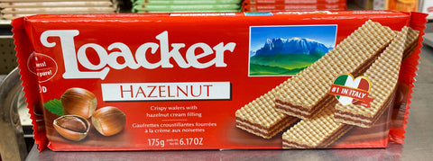 Loaker Hazelnut Wafer Cookies