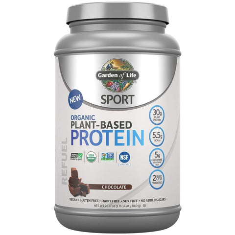 Garden Of Life Sport Organic Plant-Based Protein Chocolate Flavor-29.6 Oz