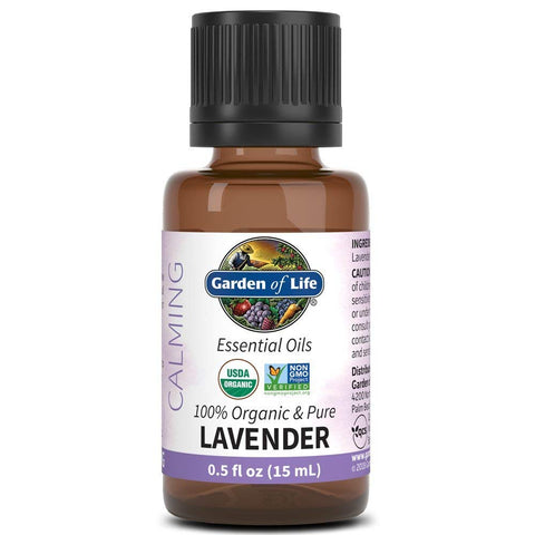 Garden Of Life Organic & Pure Lavender Essential Oil-0.5 Oz