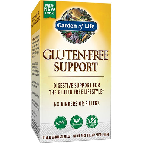 Garden Of Life Raw Gluten Free Support-90 Vegetarian Capsules