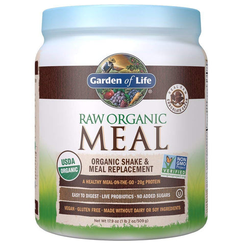 Garden Of Life Raw Organic Meal Chocolate Cacao-17.9 Oz