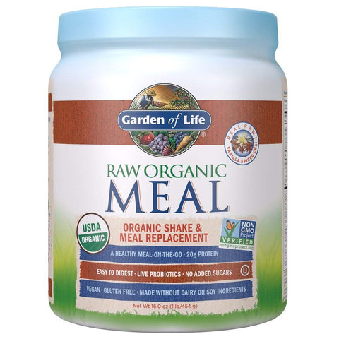 Garden Of Life Raw Organic Meal Vanilla Spiced Chai-16 Oz