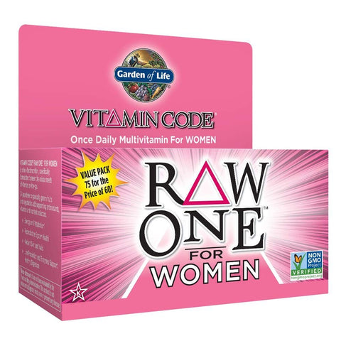 Garden Of Life Vitamin Code Raw One For Women-75 Vegetarian Capsules