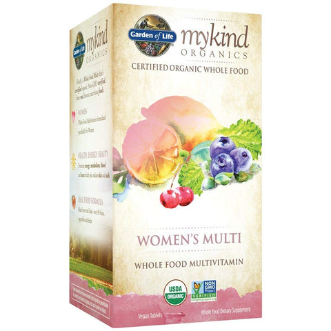 Garden Of Life My Kind Organics Women's Multi Multivitamin-60 Vegan Tablets