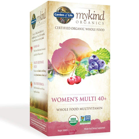Garden Of Life My Kind Organics Women's Multi 40+ Multivitamin-60 Vegan Tablets