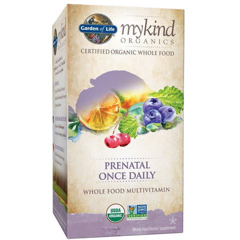 Garden Of Life My Kind Organics Prenatal Once Daily Multivitamin-90 Vegan Tablets