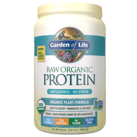Garden Of Life Raw Organic Protein Unflavored No Stevia-20 Oz