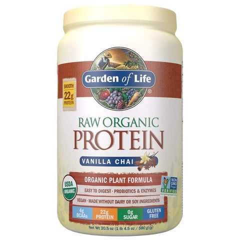 Garden Of Life Raw Organic Protein Vanilla Chai Flavor-20.5 Oz