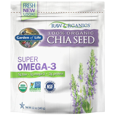 Garden Of Life Raw Organic Chia Seed-12 Oz