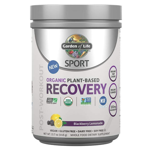 Garden Of Life Sport Organic Plant-Based Recover Blackberry Lemonade-15.7 Oz