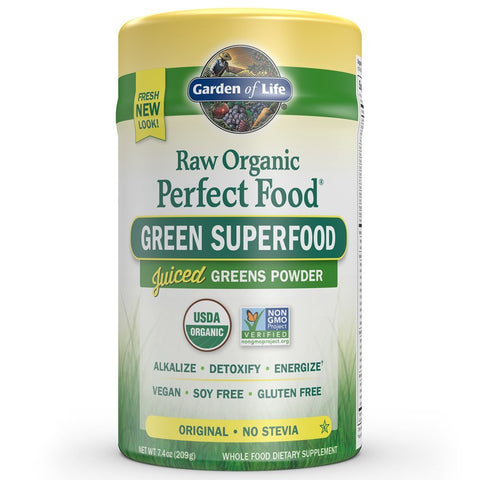Garden Of Life Raw Organic Perfect Food Green Super Food Original-7.4 Oz