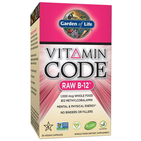 Garden Of Life Vitamin Code Raw B-12-30 Vegan Capsules